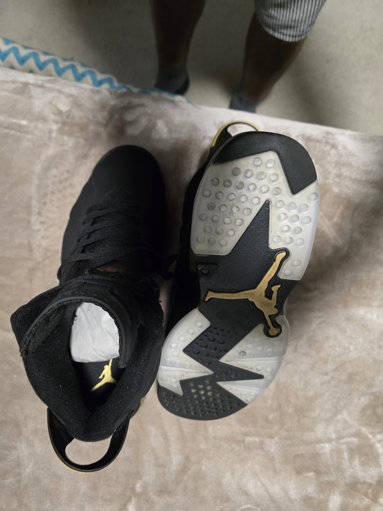 Jordan 6 Retro DMP (2020) Black/Gold - photo 5