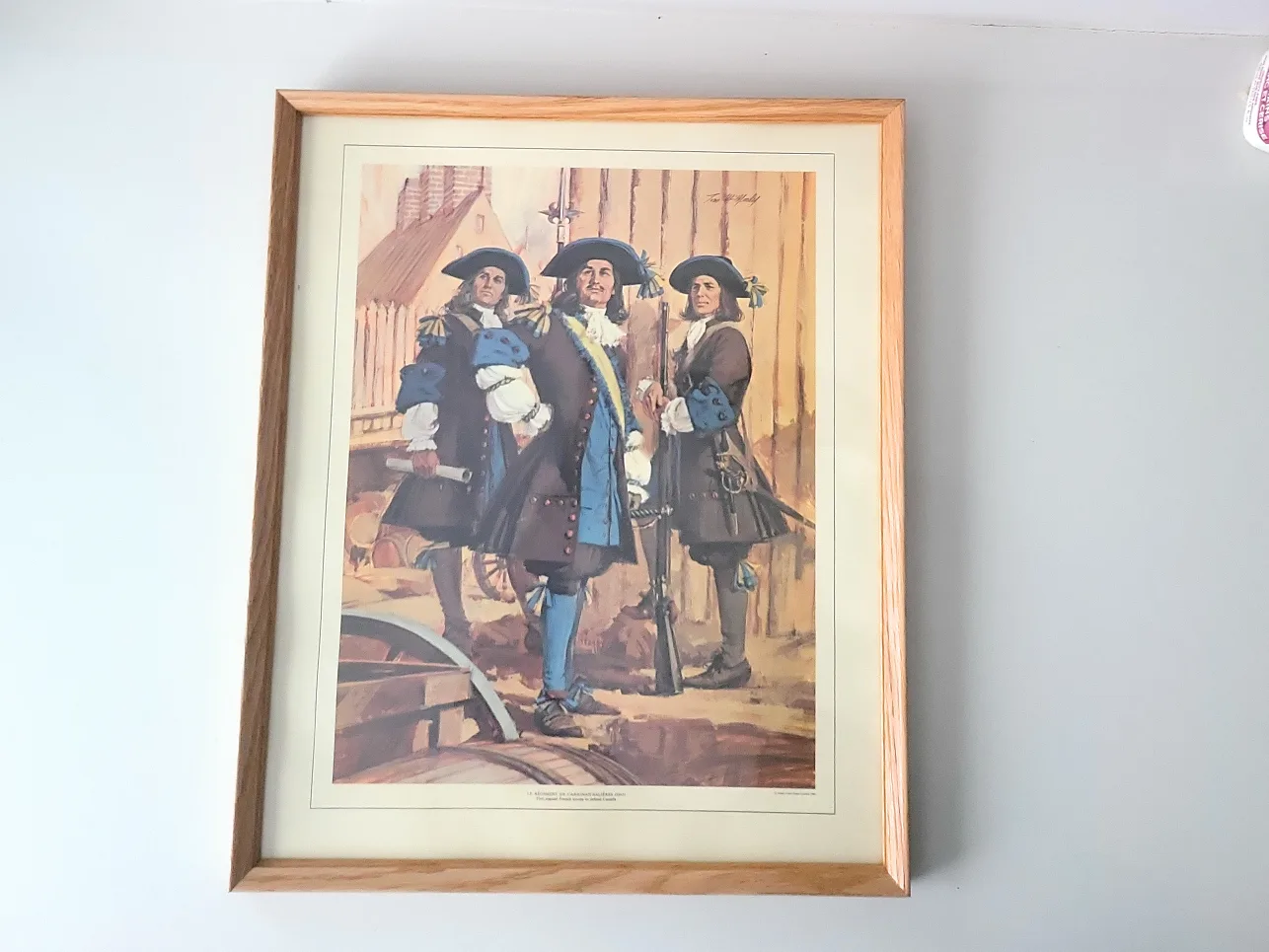 Tom Mcneely Framed Print - Le Regiment de Carignan-Salieres 1665 image indicator(3)