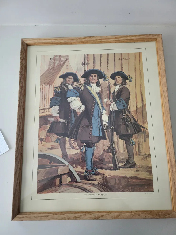 Tom Mcneely Framed Print - Le Regiment de Carignan-Salieres 1665 image indicator(4)