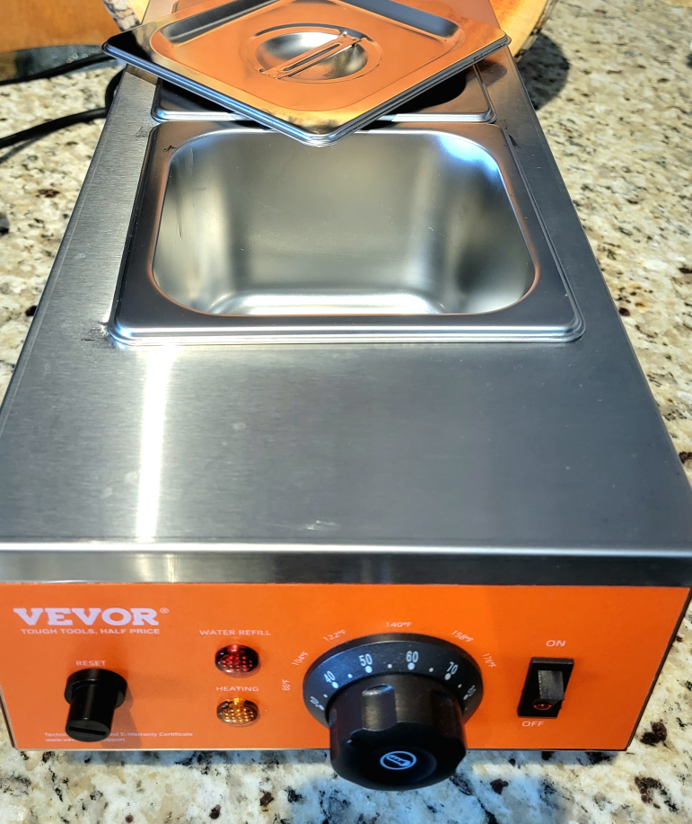 VEVOR Chocolate Tempering Machine - Dual Cylinder - photo 4