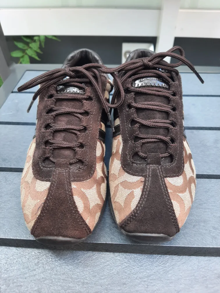 Coach Brown Patterned Sneakers image indicator(4)