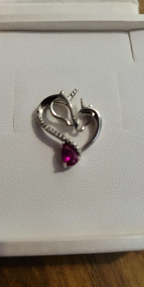 Sterling Silver Unicorn Pendant thumbnail