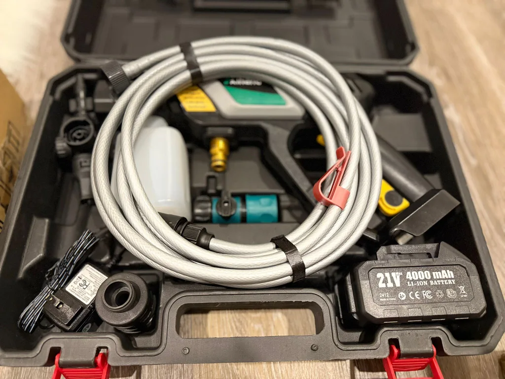 21V Cordless Portable Power Washer - New image indicator(3)