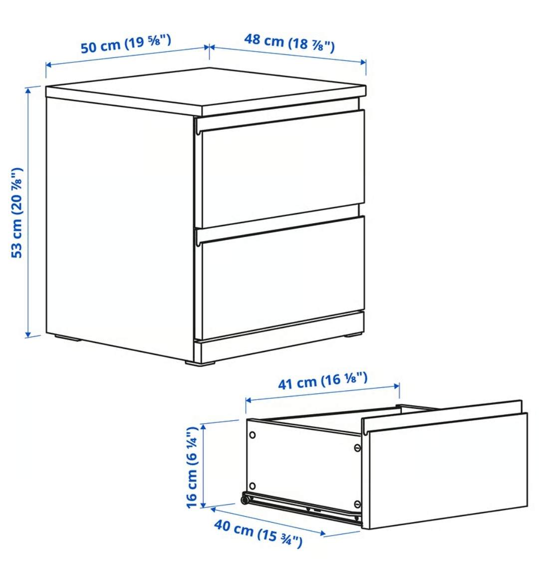 IKEA Hemnes Dresser & Nightstands - photo 3