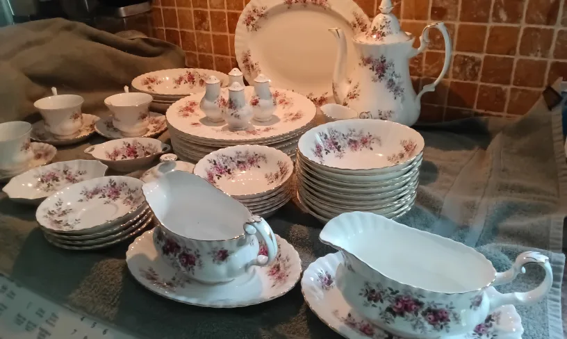 Collection of Royal Albert "Lavender Rose,"  Selling as a Bundle thumbnail