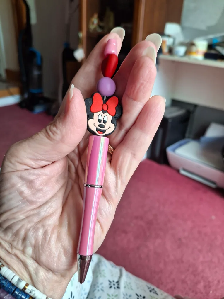Pink Minnie Mouse Pen thumbnail
