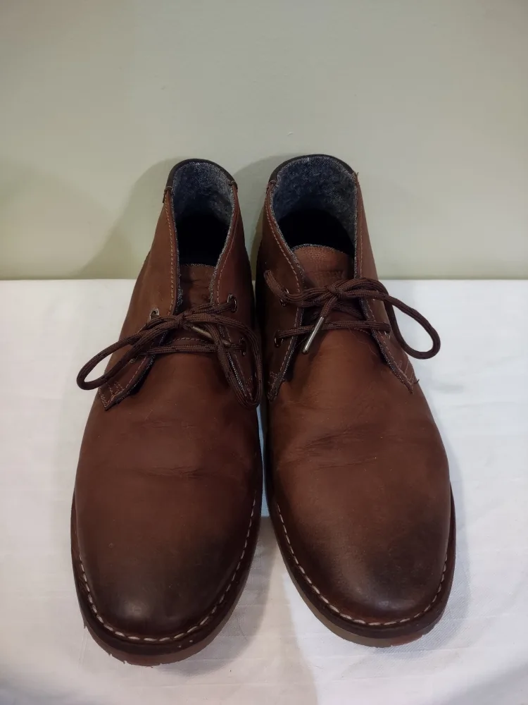 Superdry Winter Rallie Leather Desert Boots thumbnail