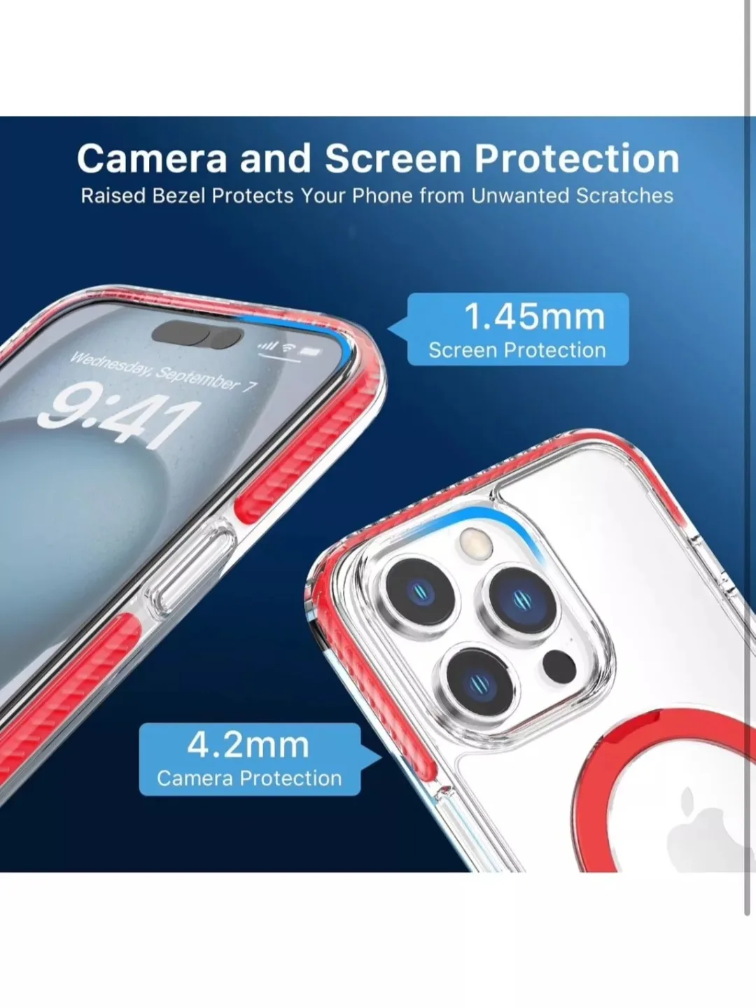 iPhone 15 Pro Max Case with Magnetic Ring Stand🥕 image indicator(4)