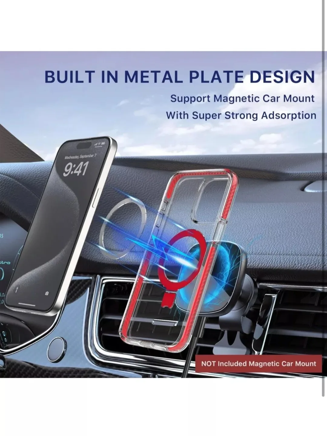 iPhone 15 Pro Max Case with Magnetic Ring Stand🥕 image indicator(5)