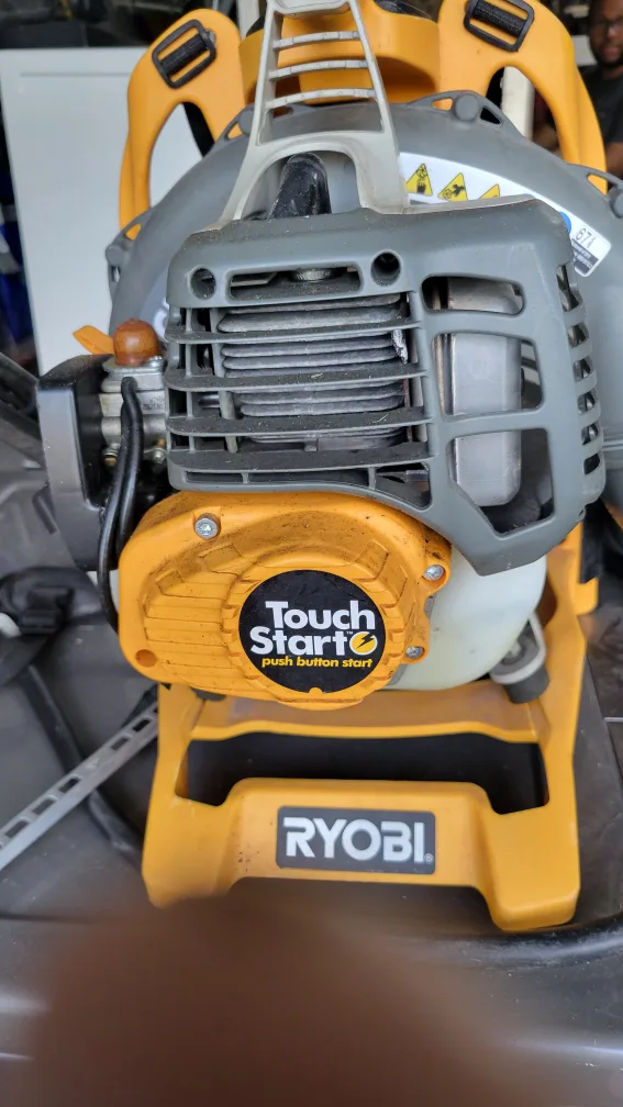 Ryobi Touch Start Backpack Blower thumbnail