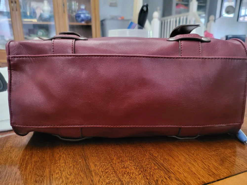 Y2K deep red shoulder/handbag image indicator(6)