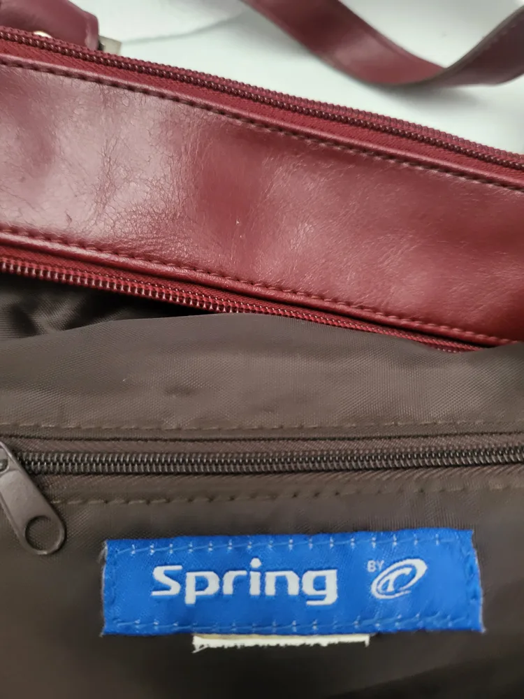 Y2K deep red shoulder/handbag image indicator(8)