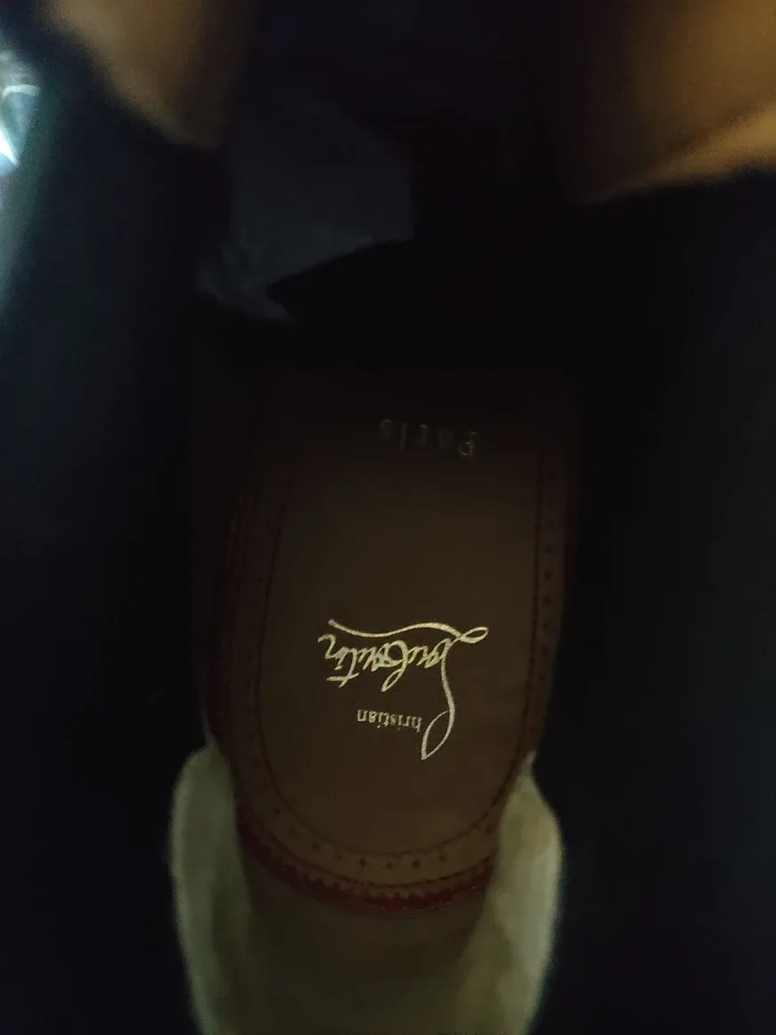 Christian Louboutin Black Leather Ankle Boots image indicator(2)