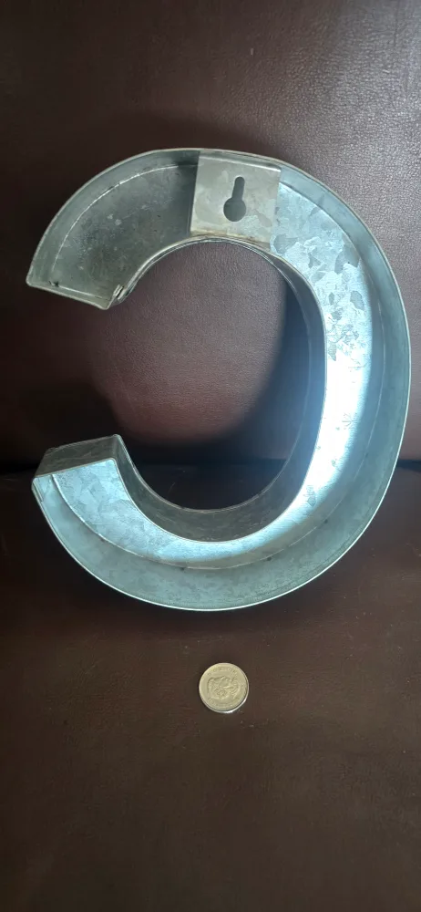 Metal Letter C - Home Decor image indicator(2)