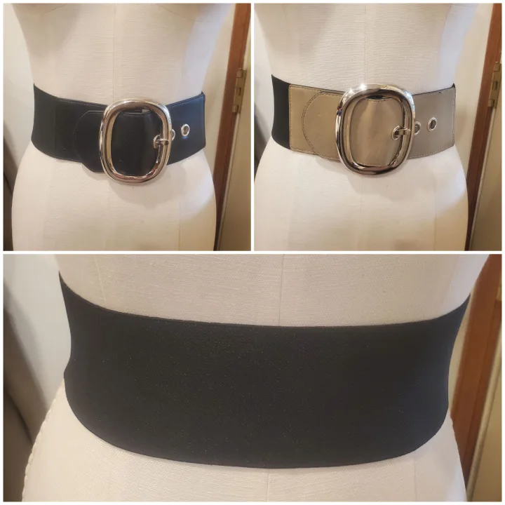 Fashion  Reversible Stretchy belt thumbnail