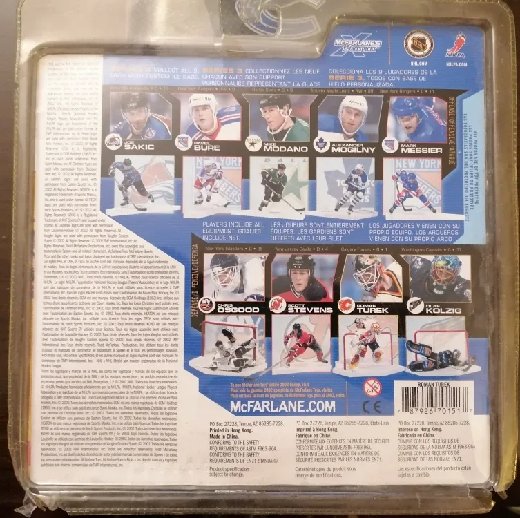 McFarlane Roman Turek Calgary Flames Figure image indicator(2)