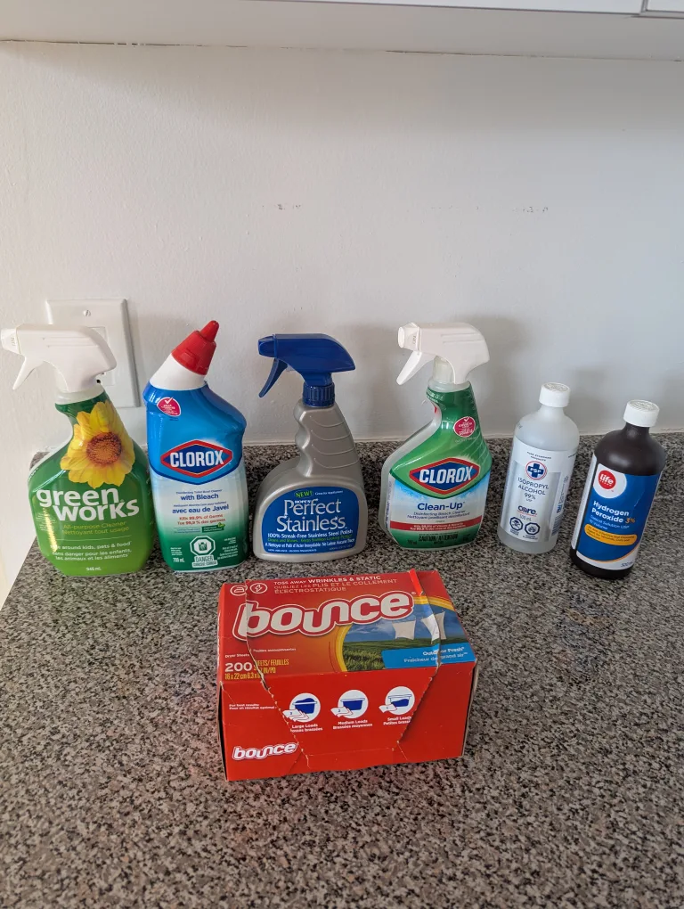Cleaning Supplies Bundle: All for $5 thumbnail
