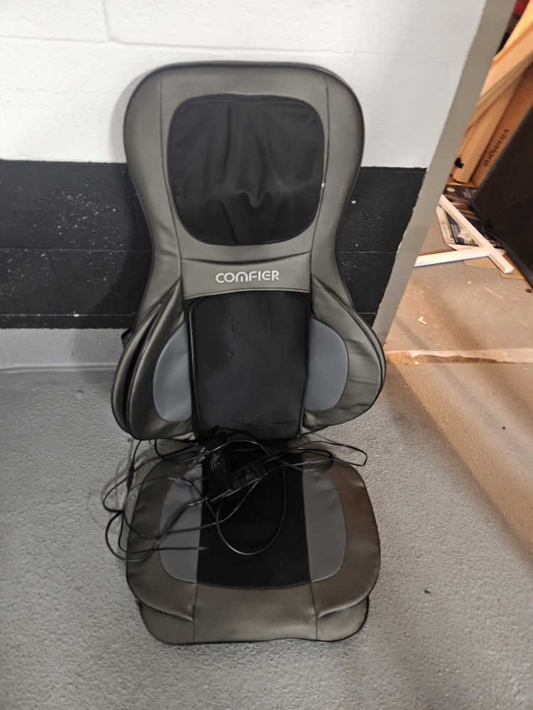 Comfier Neck & Back Massager with heat, Air Compress & Shiatsu - photo 2