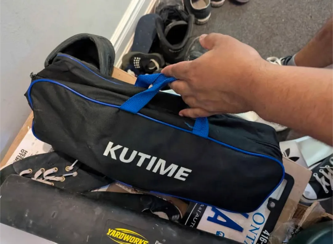 Kutime Portable Car Vacuum Cleaner + Bag image indicator(2)