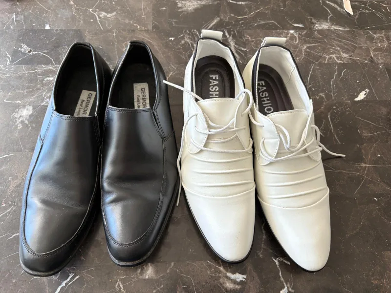 Germor & Fashion Dress Shoes - Black & White thumbnail