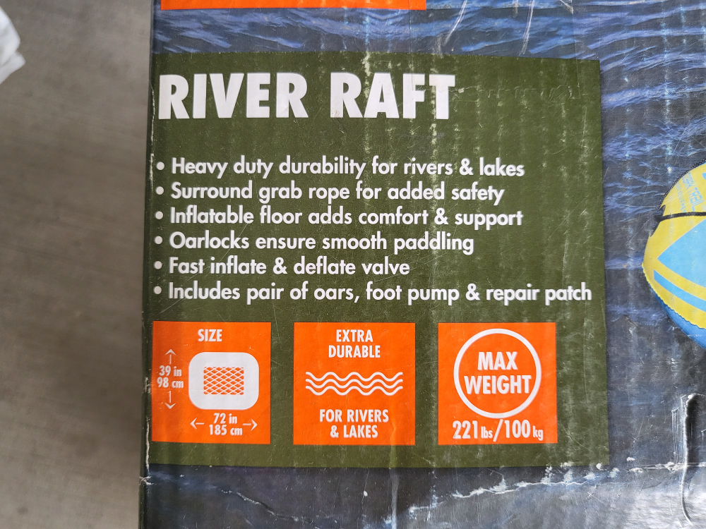 Ozark Trail River Raft - photo 2