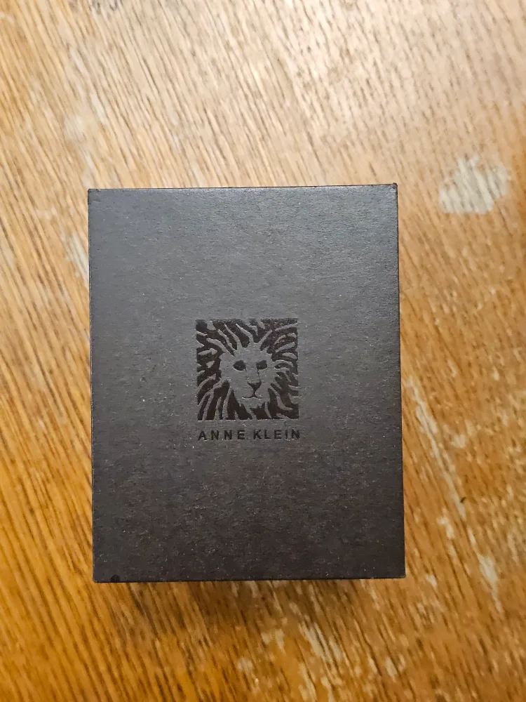 Anne Klein Silver & Black Watch with Box image indicator(2)