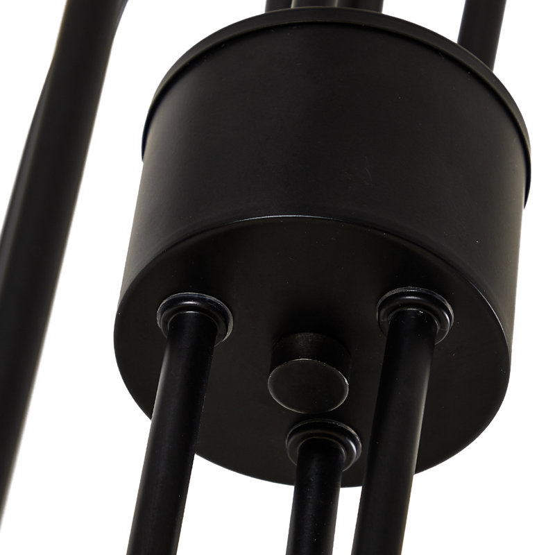 Black Modern Farmhouse Chandelier - photo 4