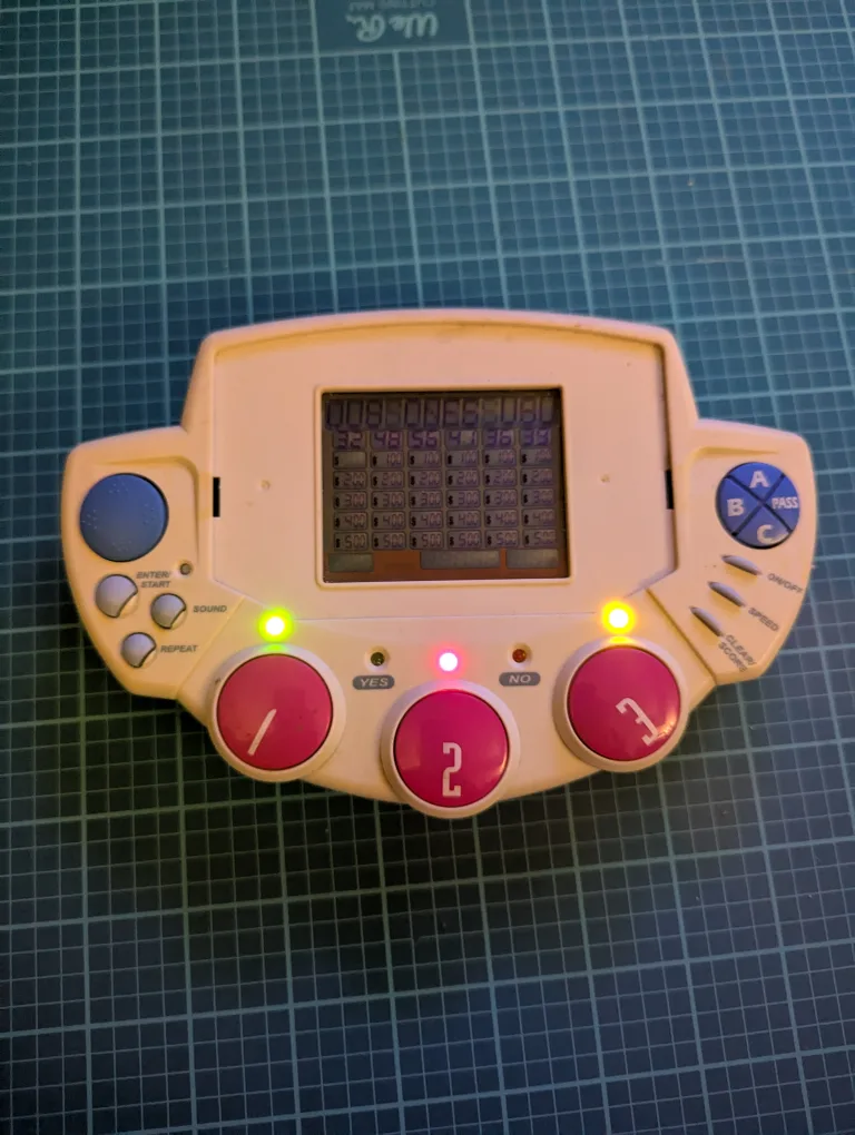 Tiger Jeopardy Handheld Game thumbnail