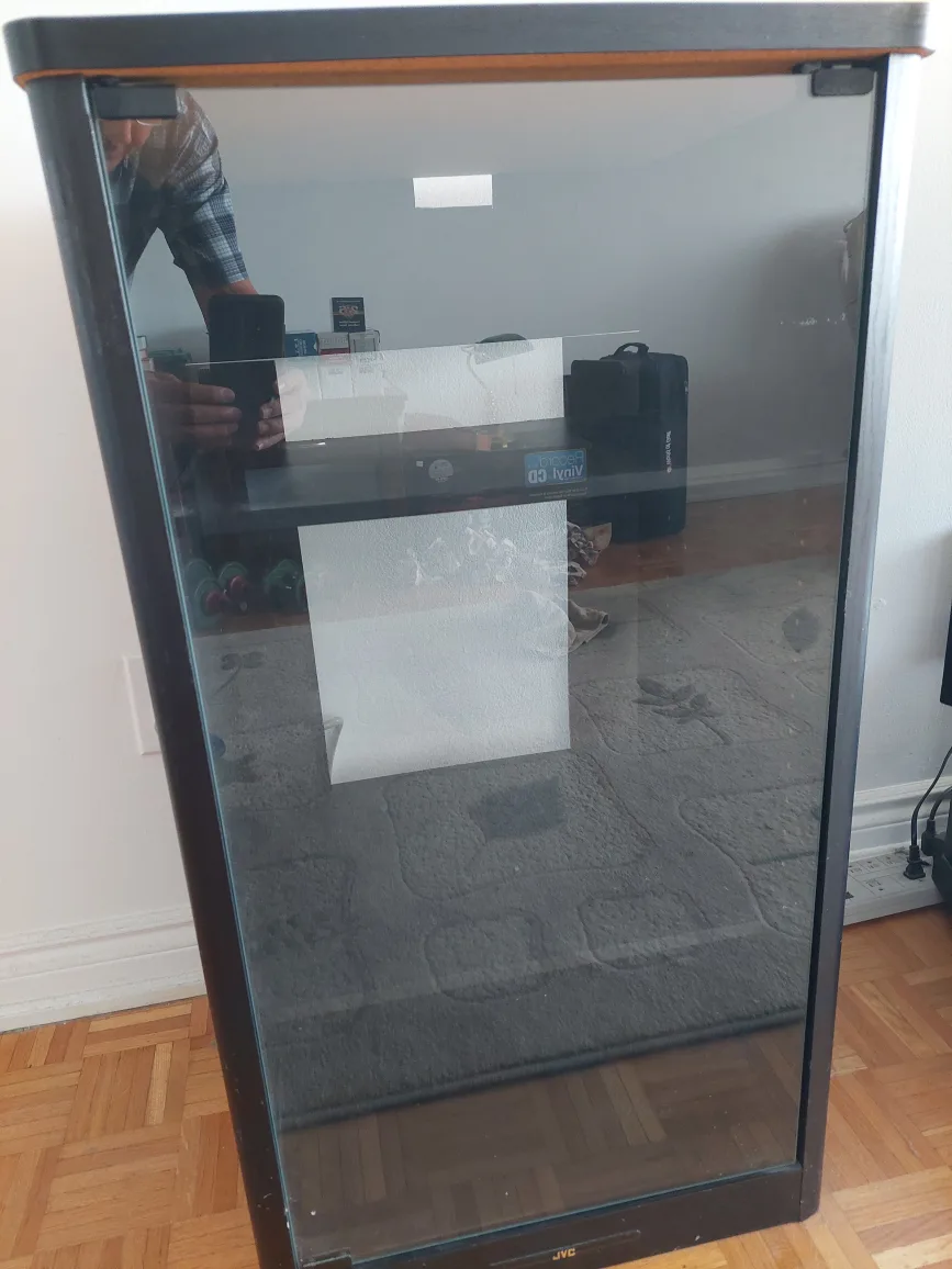 JVC Record Vinyl CD Cabinet thumbnail