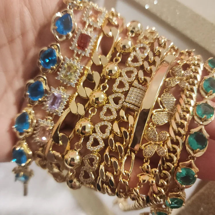 14 k gold-laminated Fashion Bracelets thumbnail