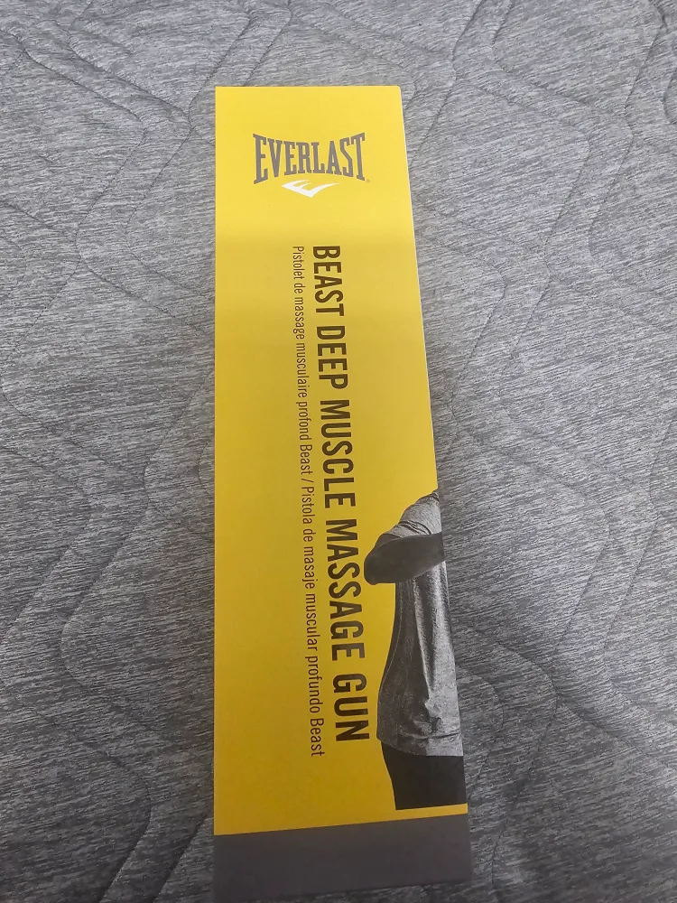 EVERLAST Beast Deep Muscle Massage Gun, Black FAST PICK-UP image indicator(4)