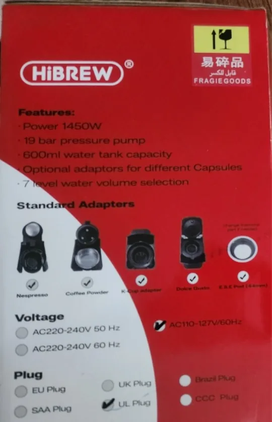 🇨🇦HiBREW H2B 5-in-1 Espresso Machine - Like New! image indicator(3)