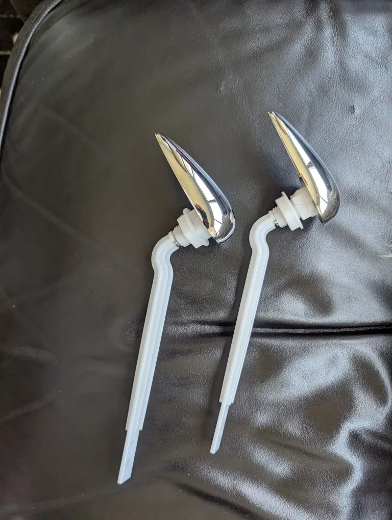 Toilet Flush Lever - Chrome Finish thumbnail