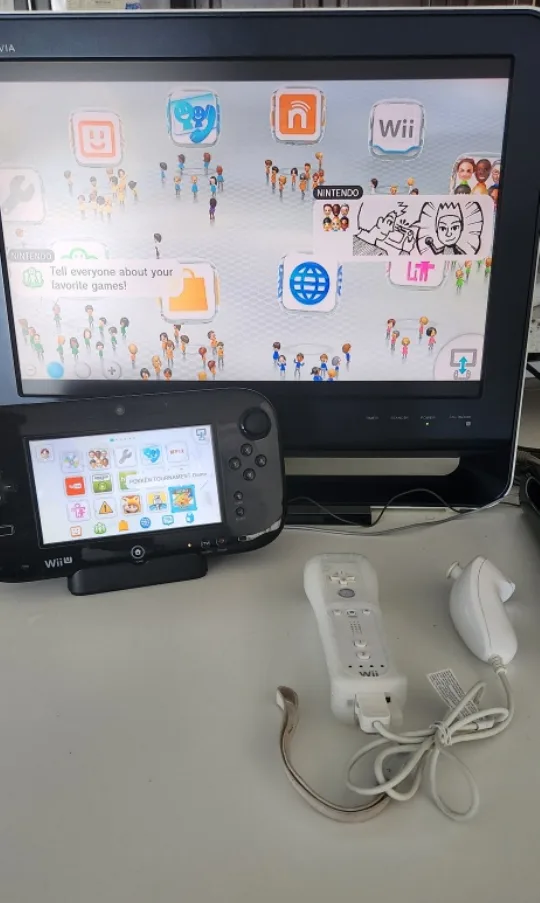 Nintendo Wii U Console with Accessories thumbnail
