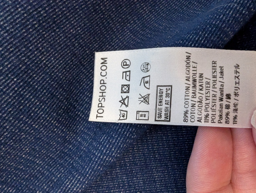 Topshop Blue Knit Blazer - Size US 6 - photo 4