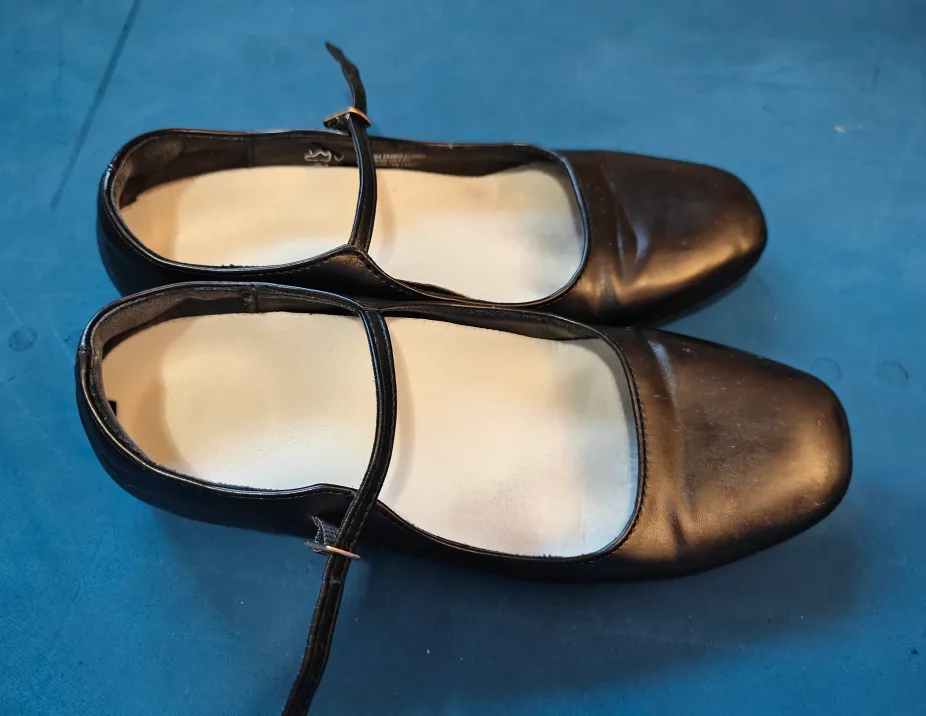 Black Mary Jane Style Shoes 💖🧡 image indicator(2)