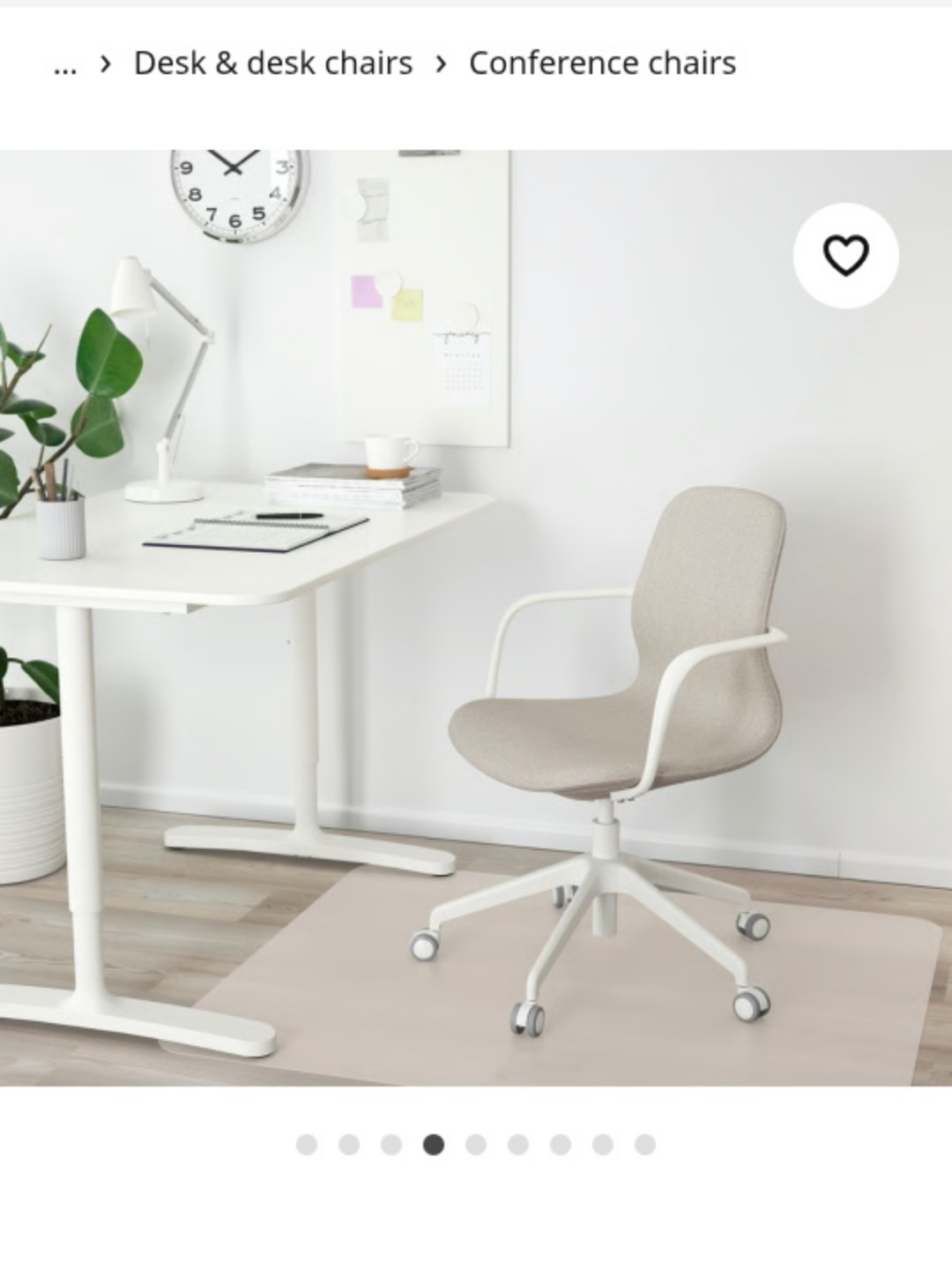 IKEA Hattefjäll Office Chair - Pink