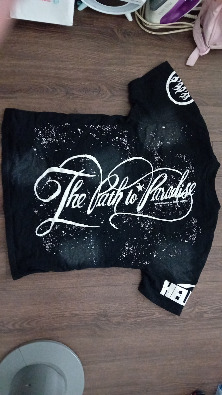 The Path to Paradise Black T-Shirt