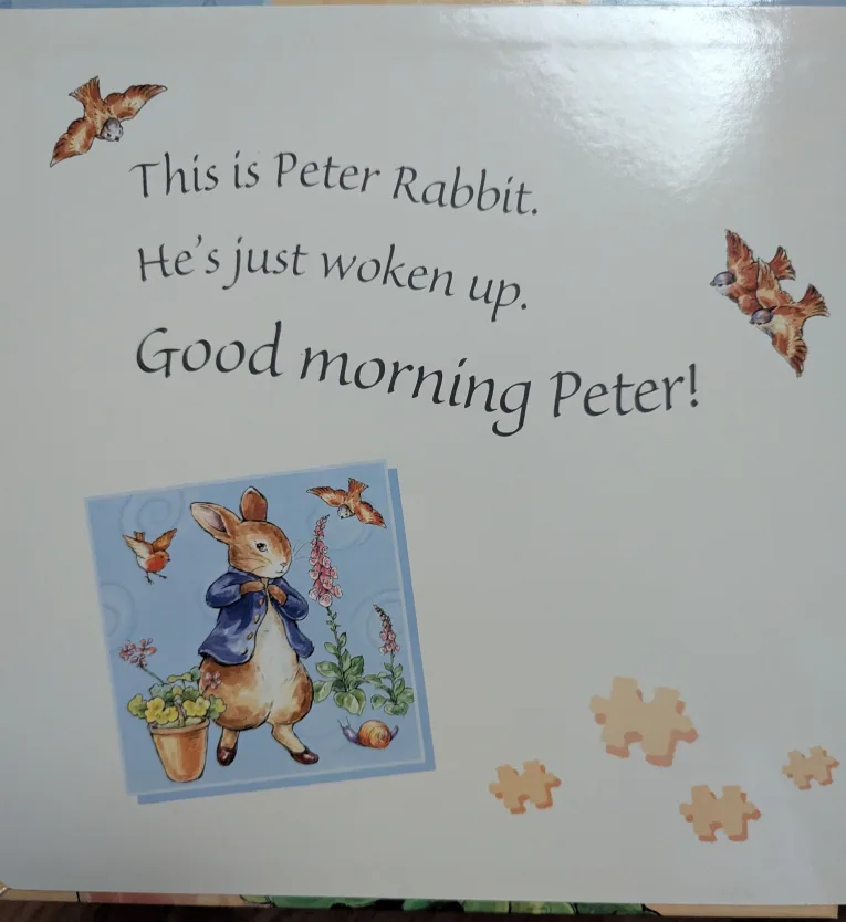 The Peter Rabbit Jigsaw Puzzle Book image indicator(2)