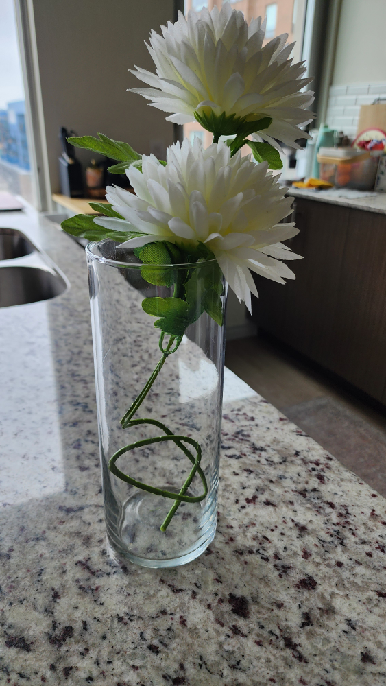 *Moving Sale* 3 Vases, Set of 3 Succulents and Flowers - photo 2