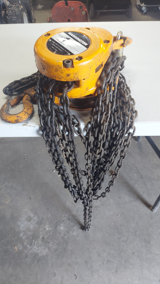 Harrington CF4 1 Ton Chain Hoist - photo 2