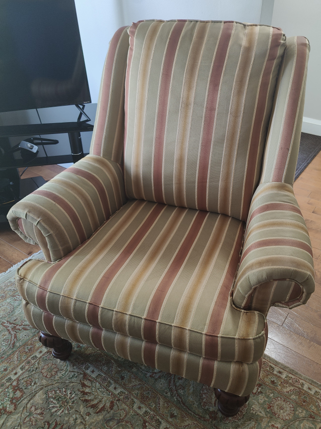 Striped Armchairs - photo 2
