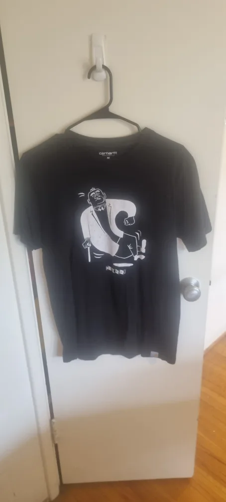 Carhartt Black Graphic Tee - Size Medium thumbnail