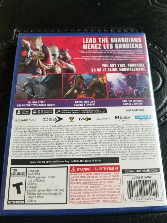NEW SEALED PlayStation 5 Guardians Of The Galaxy Ps5 image indicator(2)