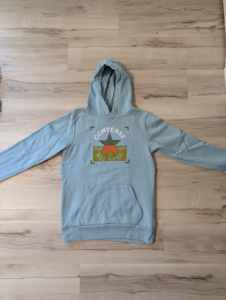 Converse All Star Hoodie - Light Blue thumbnail