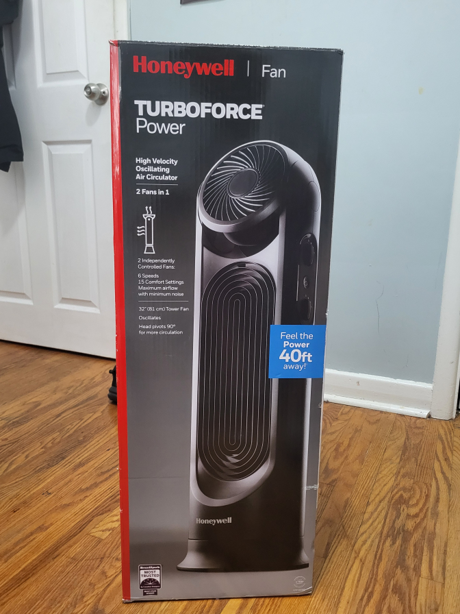 Honeywell Dual Tower Oscillating Fan - photo 4
