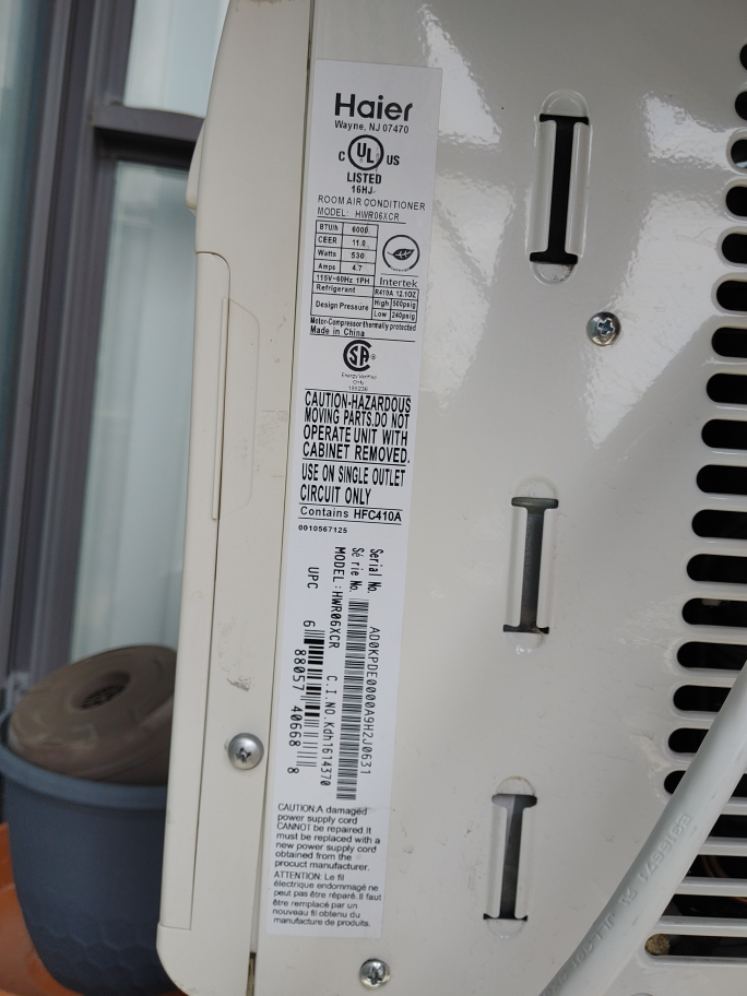 Haier 6000BTU Window Air Conditioner - photo 3