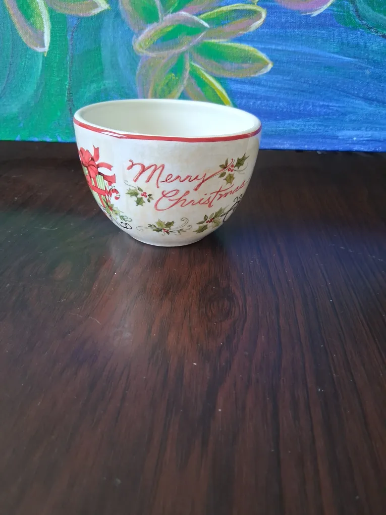 CIC China SW Merry Christmas Bowl thumbnail