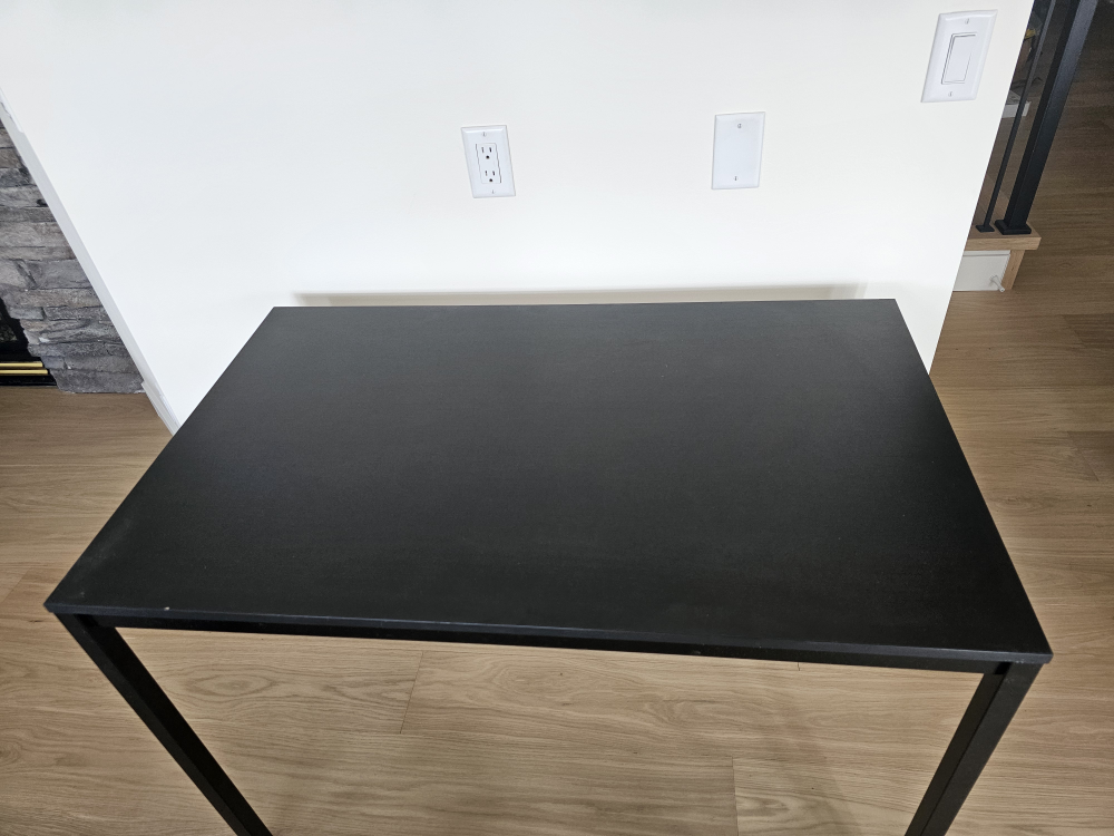 Black Dining Table / Desk - photo 2
