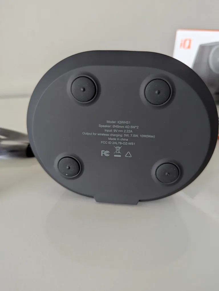 IQ Wave Home Speaker MagSafe Wireless Charger Dock image indicator(6)